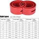 thumbnail image 2 of Damper Spring Buffer 2pc Universal Car Red Bumper Cushion Car Shock Absorber Bumper Type Spring(d), 2 of 5