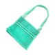 thumbnail image 5 of Ounissouiy Bolso de malla de concha para playa, bolso de mano para acampar al aire libre, viaje, piscina, juguetes, organizador, bolso con Almacenamiento y organización del hogar Verde, 5 of 6