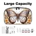 thumbnail image 3 of Butterfly Waterproof Oxford Cloth Storage Box for Electronic Devices - 5.9x9.44x3.14 Inches - Travel Organizer and Cord Organizer for Small Electronics - Easy to Use, 3 of 6