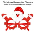 Colorful Christmas Celebration Glasses Frames Holiday Cheer Glasses