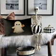 thumbnail image 1 of Funda de almohada espeluznante de Halloween de 12.0 x 20.0 in, funda de almohada fantasma blanca, ojos negros, 1 of 4