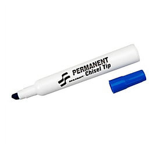 BIC Marking 2300 ECOlutions Permanent Markers - Chisel Tip, Assorted Colors, Pack Of 4, Low Odor, Quick-Dry