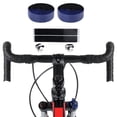 thumbnail image 5 of Almencla 2 Rolls Road Bike Handlebar Tapes Anti-Slip Cycling Handle Wraps with Bar Plugs Blue, 5 of 5
