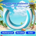 thumbnail image 3 of Lollipop Pattern Inflatable Pool Floats, Pool Tube Rings, Swim Tubes, Floaties Toys, Beach Swimming Party Toys for Kids and Adults, 3 of 4