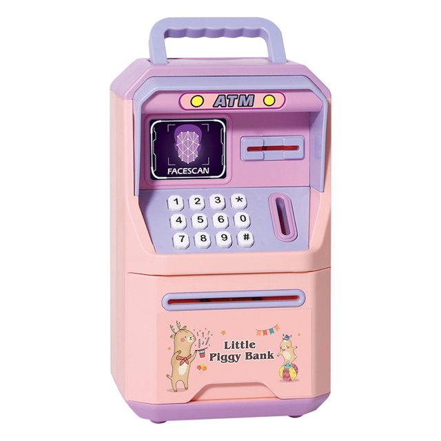 Tarro de dinero automático con cierre de contraseña para niños de Piggy Bank