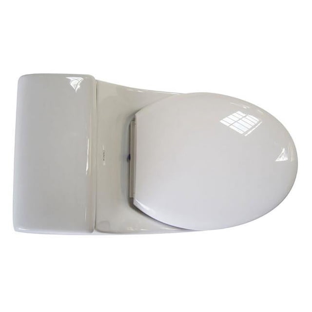 Eago R-108SEAT Replacement Soft Closing Plastic Toilet Seat, White for TB108