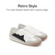 thumbnail image 3 of Zapatillas infantiles plegables y livianas DREAM PAIRS blancas, 3 of 5