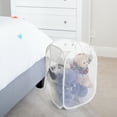 thumbnail image 4 of Mainstays Mesh Pop-up Hamper, Collapsible, Holds 2 Loads, White, Adult, 4 of 8