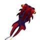 thumbnail image 2 of Cometa gigante de pez dorado, suave, creativa, 3D, para actividades al aire libre, juguete volador gigante. Rojo púrpura, 2 of 9