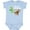 AE-Light Blue, variant on Mimi Little Monkey Grandchild Boys or Girls Baby Bodysuit
