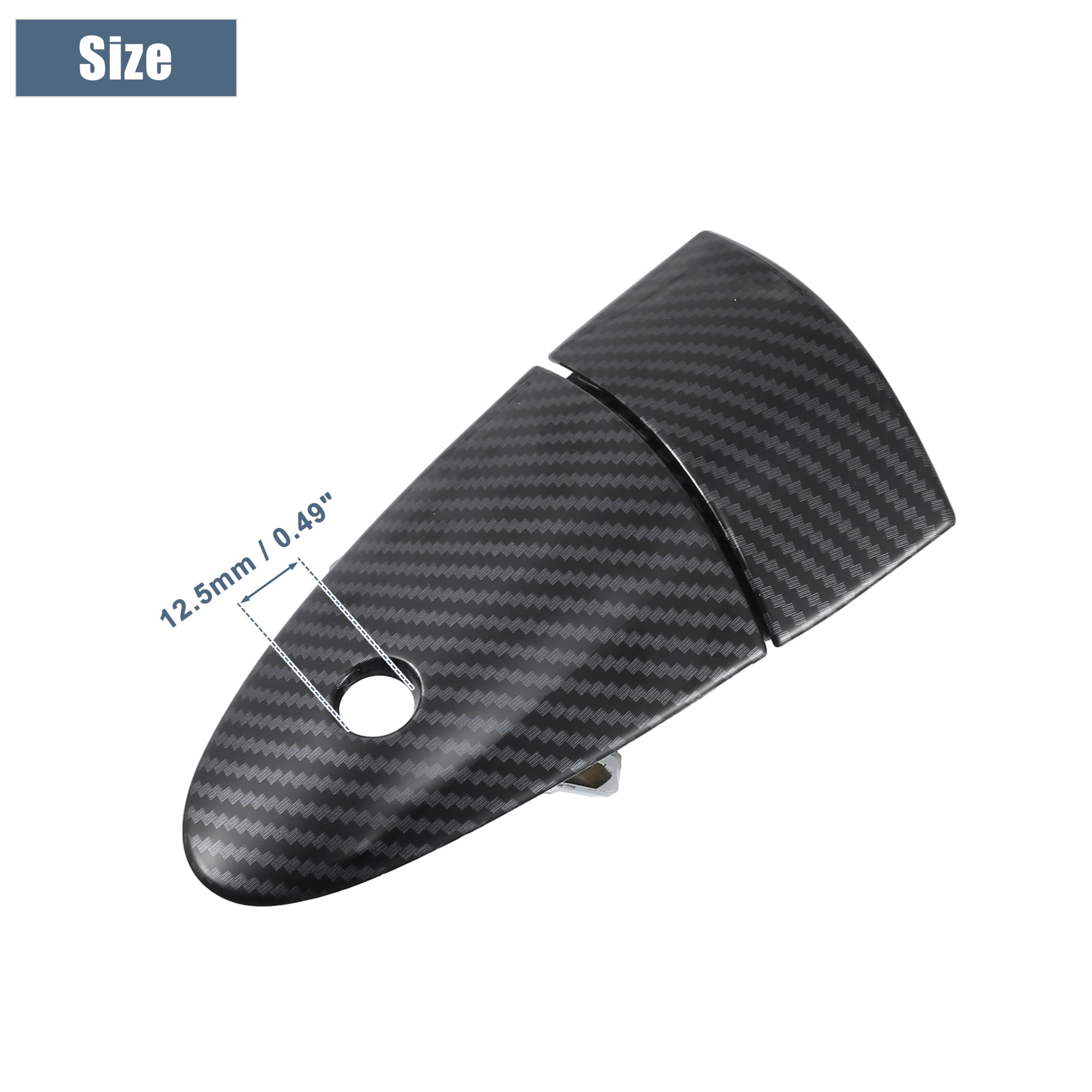 Manijas Exteriores De Puerta Para Honda CR-Z 2011-2015 - Fibra De Carbono, Par Izquierdo Y Derecho, Reemplazo Directo