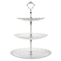 Clearance! lulshou 3-Tier Cupcake Stand Cake Dessert Wedding Event Party Display Tower New