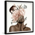 thumbnail image 2 of Marmont Hill Silence of a Woman Framed Painting Print, 2 of 6