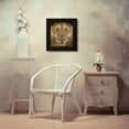 thumbnail image 3 of Faisal Alnomas 12x13 Black Modern Wood Framed Wall Art Titled - Contact Eyes, 3 of 6