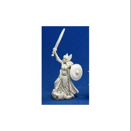 Reaper Miniatures Aina, Female Valkyrie #77052 Bones Unpainted Plastic (Best Female Figure Photos)