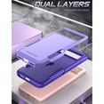 thumbnail image 2 of Poetic Neon Series Case Compatible with Google Pixel 8 5G 6.2 inch, Dual Layer Heavy Duty Tough Rugged Light Weight Slim Shockproof Protective Cover Case, Purple, 2 of 6
