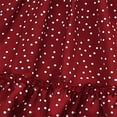 thumbnail image 4 of Coerni Kids Toddler Girls Short Bubble Sleeve Polka Dot Elastic Waist Summer Princess Dress Outfits Toddler Girls Dress, 4 of 8