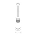 thumbnail image 1 of Central Brass G-1548-ET Stem Extension with Screw, 1 of 1