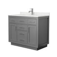 thumbnail image 7 of Wyndham Collection Wcg262642s-Vca-Unsmxx Beckett Tk 42" Free Standing Single Basin Vanity, 7 of 7