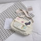 thumbnail image 3 of Lindo Bolso Del Campus Mensajero para Mujeres Lienzo Color Adolescentes Estudiantes, 3 of 9