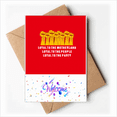 thumbnail image 1 of Jianjun National Courageous Battle Welcome Back Greeting Cards Envelopes Blank, 1 of 3