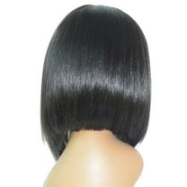 Natural Black Long Straight Synthetic Wig Full Wigs For Women Heat Friendly