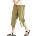 thumbnail image 4 of Men's Casual Pants Slim Fit Everyday Wear with Button for Summer Lightweight and Stretchable for Relaxed Outfits Open Toe Cut Jean Mens Scrub Pants with Pockets 13 Men Light Pants Stocking, 4 of 4