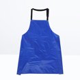 thumbnail image 4 of PVC-coated Waterproof Apron with Pocket Adjustable Anti-oil Apron for Chef Hot Pot Restaurant (Blue), 4 of 8
