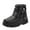 Noir, variante sur Bottes d'Hiver pour Hommes XZNGL Imperméables, les Plus Chaudes, Doublure Peluche, Extérieur, Antidérapantes, Chaussures Décontractées pour Hommes, Bottines