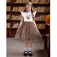 thumbnail image 2 of Arshiner Toddler Girls Summer Sundresses Crew Neck Tutu Gown Flower Girls Dresses for Party Wedding, 2 of 6