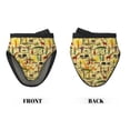 thumbnail image 2 of Disketp Ethnic African Non-Slip Mini Oven Mitt Set, Short Oven Mitts for Baking Grilling Barbecue Microwave, 5.9"x5.9"in, 2 of 7