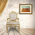 thumbnail image 3 of Shreyvogel, Charles 14x11 Gold Ornate Wood Framed with Double Matting Museum Art Print Titled - Custers Demand, 3 of 4