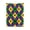 Color 6, variant on Amarainy Fleur De Lis Purple Green And Gold Diamond Pattern Flannel Blanket For Winter Gift Home Sofa Bed Decoration 50x60 inch