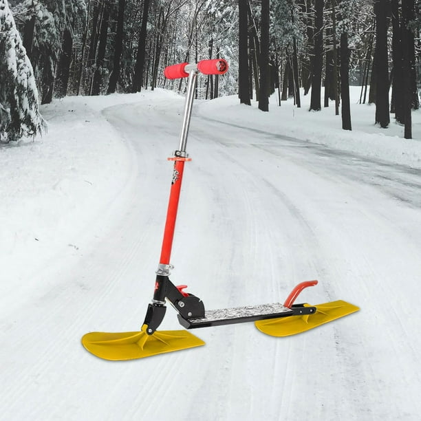 Soozier Snow Mobile Scooter Outdoor Winter Sled Motor Snow Racer Rush  Sledge Exciting Children