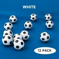 thumbnail image 3 of GSE Games and Sports Expert 12-Pack 36mm(1.42") Regulation Size Plastic Tabletop Soccer Balls. Table Soccer Foosballs, Replacement Balls for Soccer Game, Foosball Table Accessories(White), 3 of 8