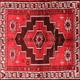 thumbnail image 1 of Ahgly Company Indoor Square Persian Red Traditional Area Rugs, 8' Square, 1 of 4