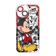 thumbnail image 3 of Disney Mickey Minnie Mouse Case for Apple iPhone 8 12 Mini 13 Pro Max 11 15 Plus 7 X XS SE XR 14 Pro Cover Clear Silicone, 3 of 5