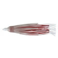 thumbnail image 2 of Yo-Zuri Triple Skirt 5 1/3 inch Soft Plastic Tube Bait - Y391/A12/A1 - Red and White Flake, 2 of 2