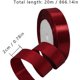 thumbnail image 2 of Cinta De Satén De 22 M Cinta De Lazo De Satén De 2 Cm De Ancho Cinta De Regalo Cinta De Decoración Boda Navidad, Cinta De Tela Para Bodas Y Cumpleaños, Cinta De Regalo (Rojo)Regalos Para El Día Del Ni, 2 of 5