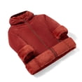 thumbnail image 5 of ClodeEU Women's Hooded Fleece Lined Jacket, Full Zip Warm Winter Outerwear with Side Pockets ,Women's S-XXXXL, 5 of 9