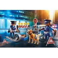 thumbnail image 2 of playmobil 6878 police roadblock with dog + equipment, 2 of 3