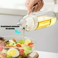 thumbnail image 5 of Glass Oil Dispenser Bottle with Automatic Lid, Leak-proof Design and Clear Glass Container for Easy Pouring, Non-drip Spout for Kitchen Countertop and Cooking Oil Storage,Vsgery, 5 of 7