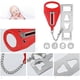thumbnail image 3 of Cerradura de puerta portátil con pestillo de seguridad, cerradura de metal, cerradura de seguridad antirrobo para el hogar, 3 of 5