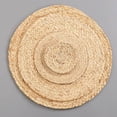 thumbnail image 1 of Manteles individuales de cáscara de maíz con hierba acuática natural tejidos a mano, almohadillas aislantes, posavasos circulares, artículos para el hogar, 1 of 6