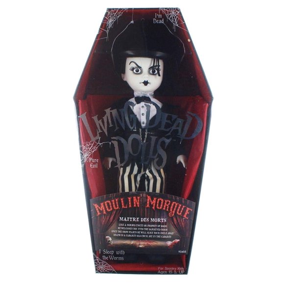Mezco Toyz Living Dead Dolls Moulin Morgue Maitre Des Morts Series 33 Doll