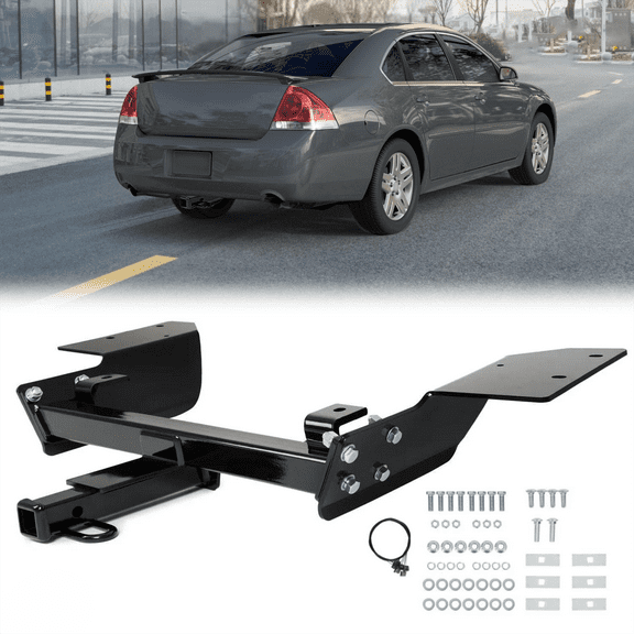 Kojem Class 2 Trailer Hitch 1-1/4" Receiver Compatible with 2000-2013 Chevrolet Impala /2014-2016 Impala Limited Towing Hitch