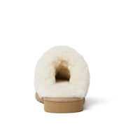 Fireside By Dearfoams Womens Sydney Genuine Shearling Scuff Slipper