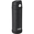 thumbnail image 1 of Botella Aislada al Vacío THERMOS FUNTAINER 16 oz Negro, 1 of 3