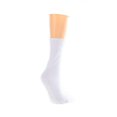 thumbnail image 2 of Nobles Assorted Anti Skid/ No Slip Hospital Gripper Socks, Great for adults, men, women. Designed for medical hospital patients but great for everyone (1 Pair White), 2 of 2