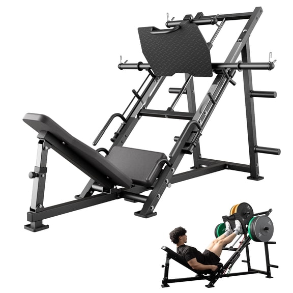 AOWINNOX Leg Press Machine - Leg Quads and Calves Workout Equipment for Home Gym
